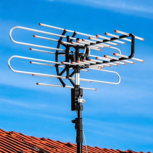 Langstrecken-Außen-TV-Antenne mit HD-Signalverstärker