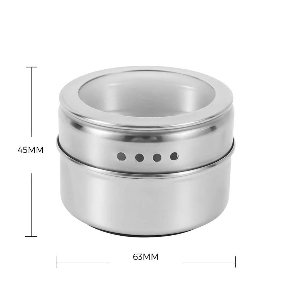 Set von Edelstahl Vorratsbehältern - HomyClass