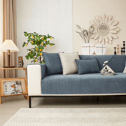 SoftFit Sofaüberzug – Schütze dein Sofa vor täglicher Abnutzung, Flecken und Verschüttungen