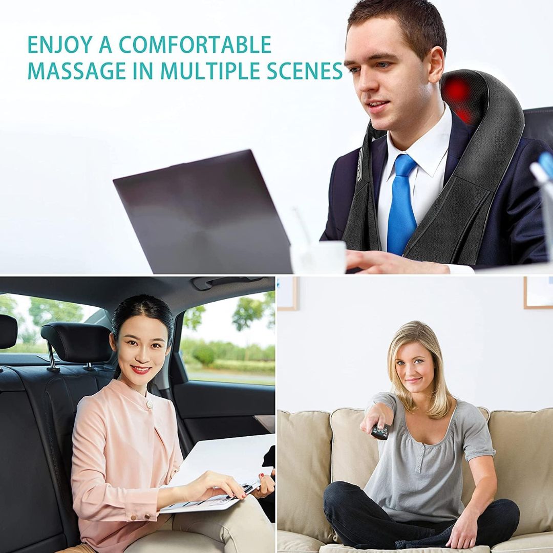 Shiatsu Rücken- und Nackenmassagegerät