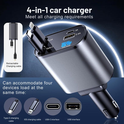 4 in 1 Auto Ladegerät Adapter