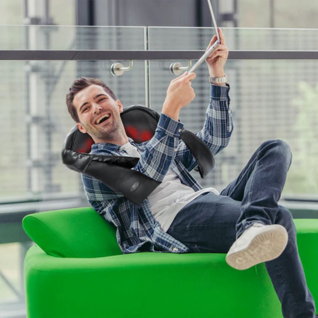 Shiatsu Rücken- und Nackenmassagegerät