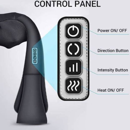 Shiatsu Rücken- und Nackenmassagegerät