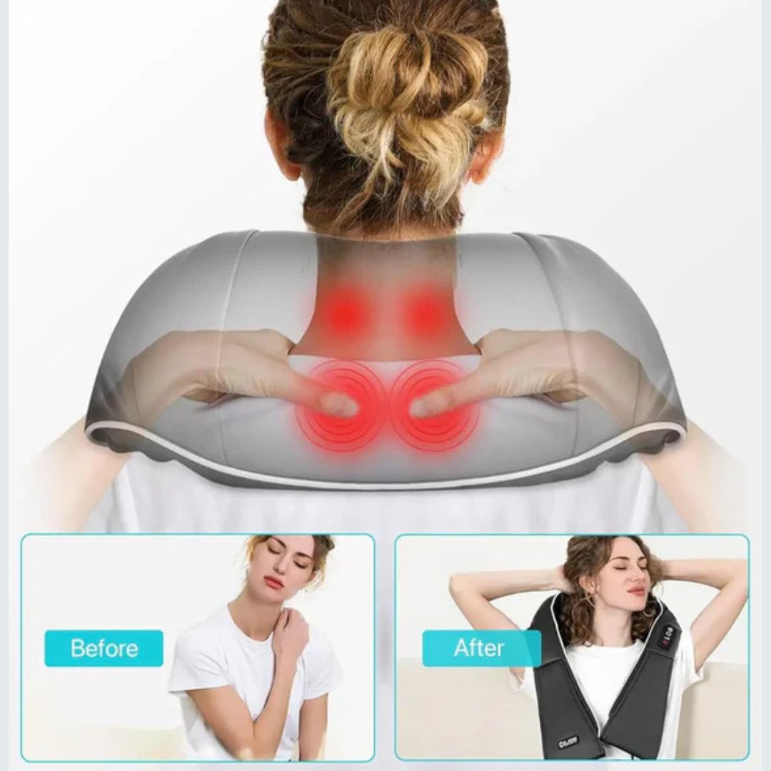 Shiatsu Rücken- und Nackenmassagegerät