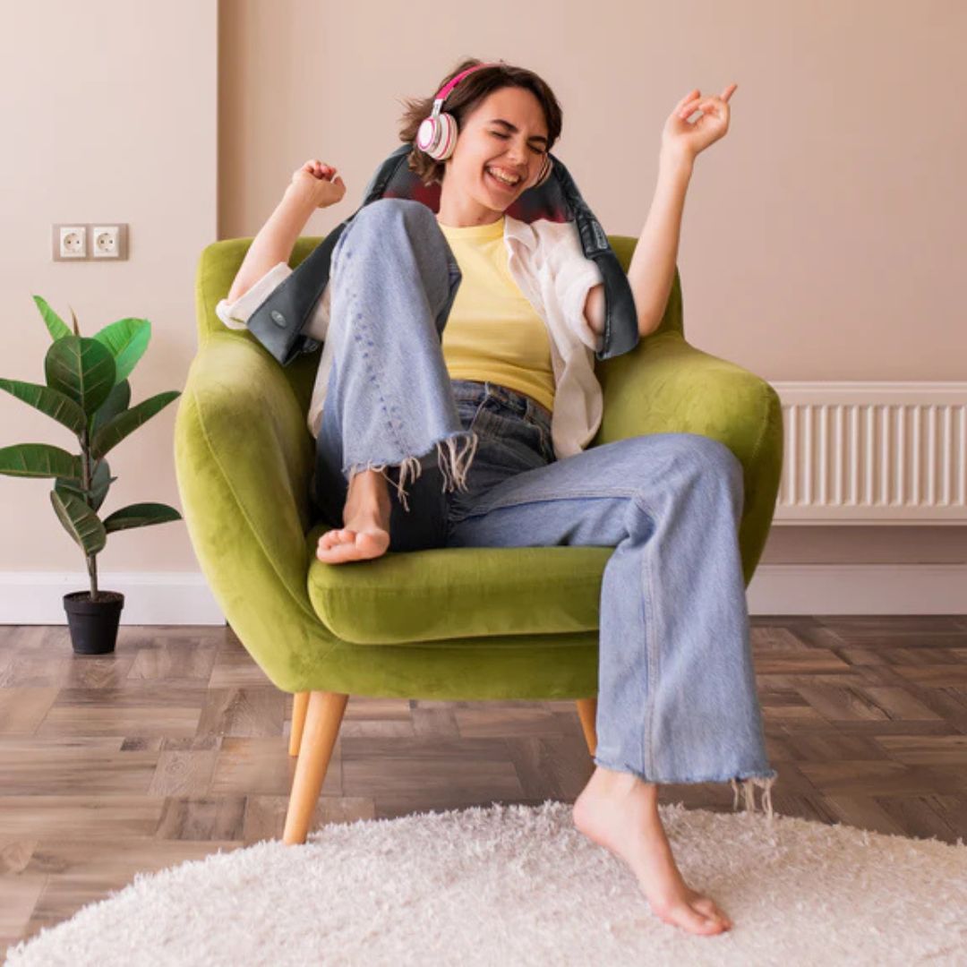 Shiatsu Rücken- und Nackenmassagegerät