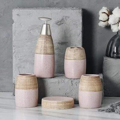 Garduru - Elegantes Badezimmer-Accessoires-Set