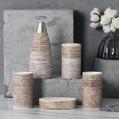 Garduru - Elegantes Badezimmer-Accessoires-Set