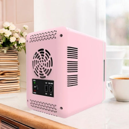 USB-betriebener 6L tragbarer Mini-Kühlschrank für Auto, Zuhause und Reisen