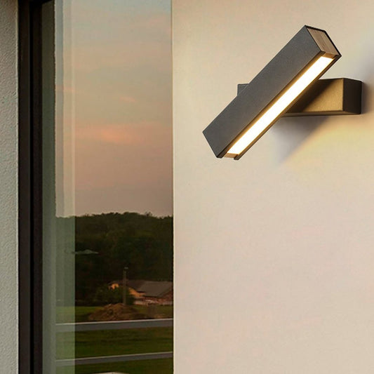 LuxeGlow Rotierbare LED-Wandlampe – Minimalistische verstellbare Beleuchtung