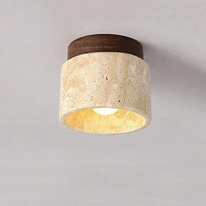 Deckenleuchte Marmor Holz Modern Minimalistisch Lampe