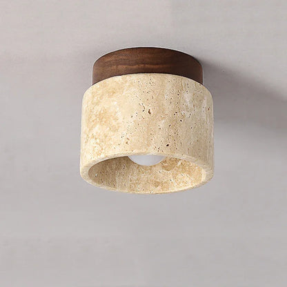 Deckenleuchte Marmor Holz Modern Minimalistisch Lampe