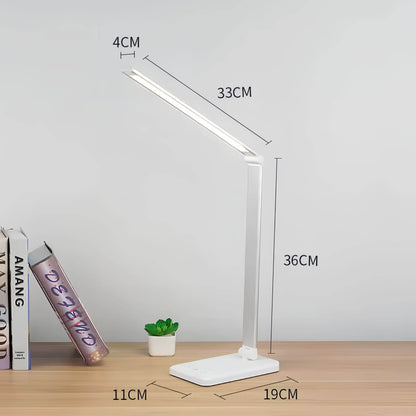 Garduru LED-Tischlampe mit Touch-Sensor, faltbares Design