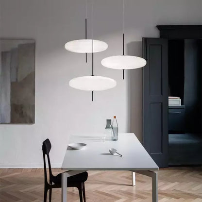 Moderne Metall- und Acrylaufhängung - Ökologisches LED-Design lampe minimalistisch