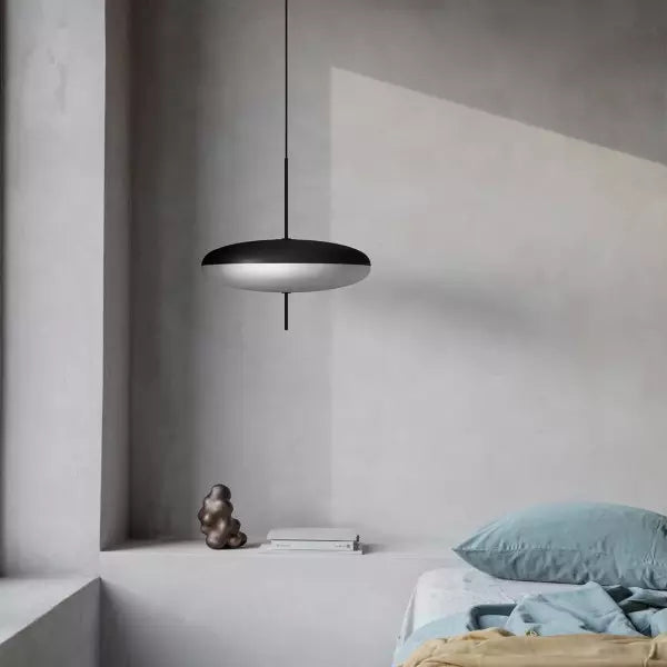 Moderne Metall- und Acrylaufhängung - Ökologisches LED-Design lampe minimalistisch
