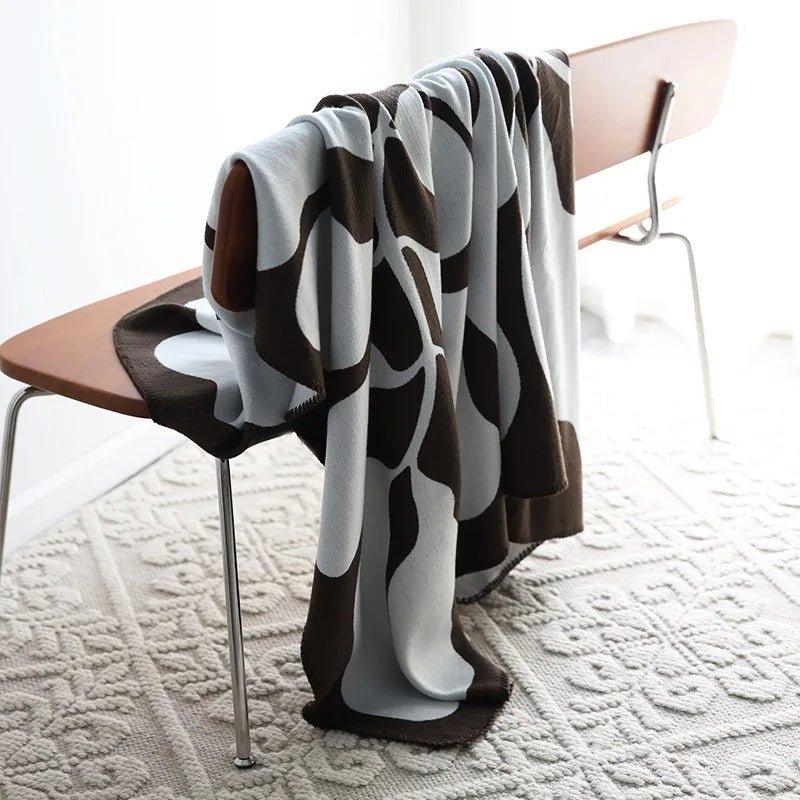 BohoWarm – Luxus Bohemian Living Decke mit modernem abstraktem Design