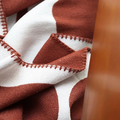 BohoWarm – Luxus Bohemian Living Decke mit modernem abstraktem Design
