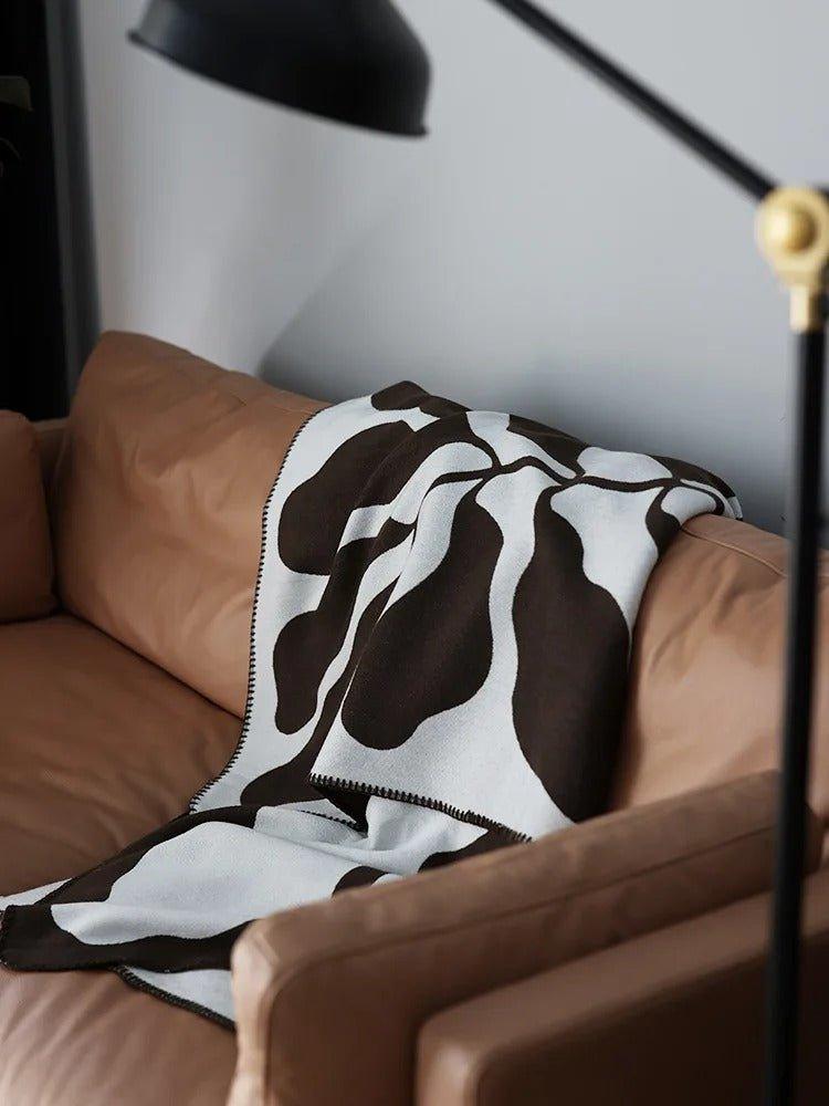 BohoWarm – Luxus Bohemian Living Decke mit modernem abstraktem Design
