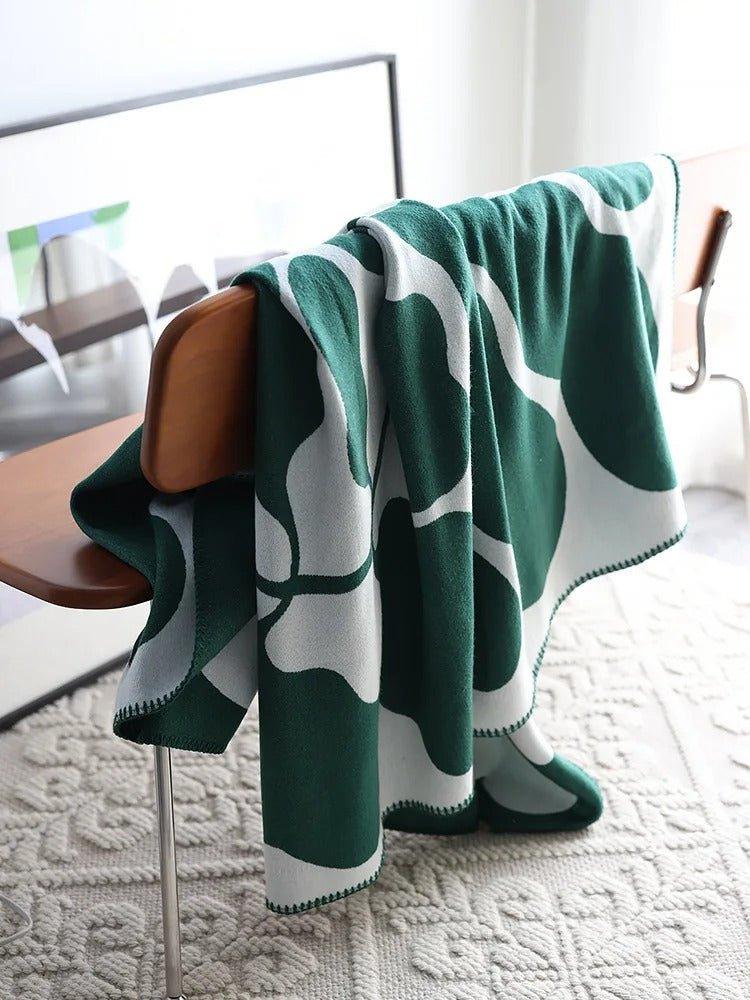 BohoWarm – Luxus Bohemian Living Decke mit modernem abstraktem Design