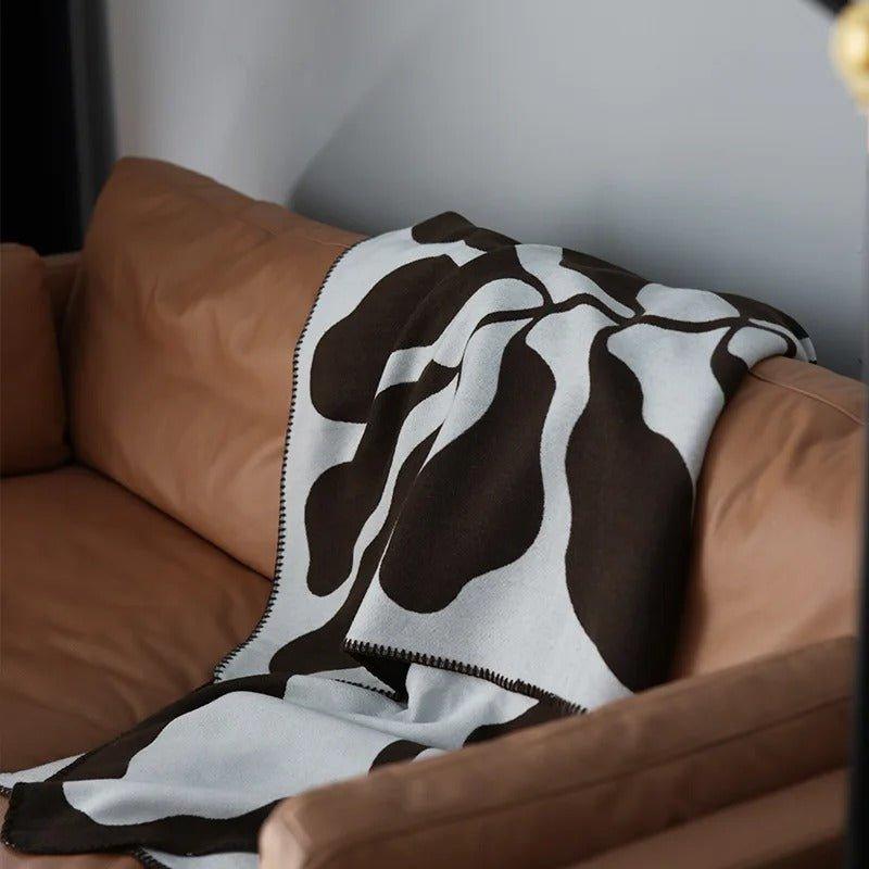 BohoWarm – Luxus Bohemian Living Decke mit modernem abstraktem Design