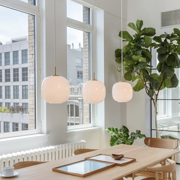 Moderne Opalglas-Hängelampe - Elegante Lampe für Ihr Interieur
