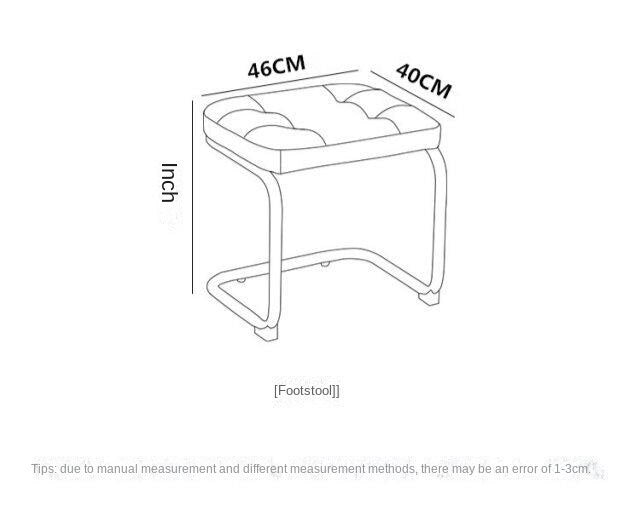 Hocker + Bankstuhl im modernen Stil