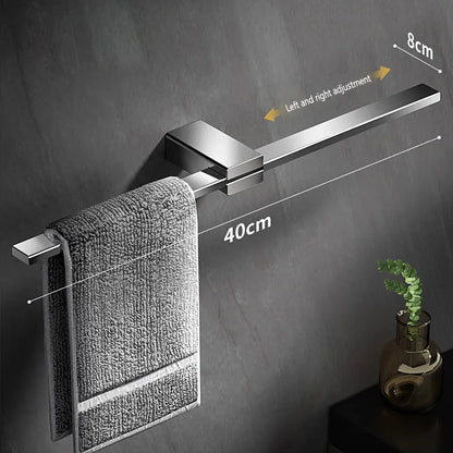 Beweglicher Handtuchständer Handtuchhalter Handtuchhalter Wandmontiert Handtuchstange