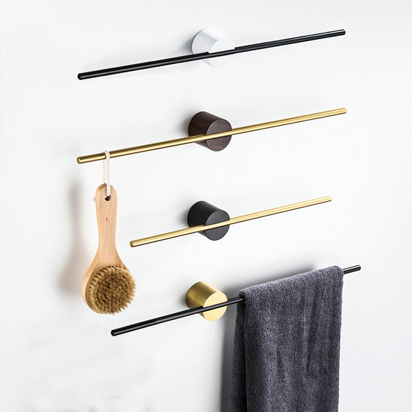 Beweglicher Handtuchhalter Handtuchhalter Badetuchhalter Wand-Handtuchstange