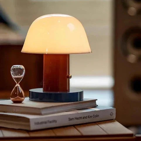NatureGlow – Verspielte Tischlampe mit Pilzdesign