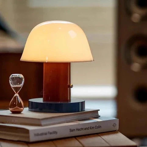 Tischlampe Champignon LED – Natürliches und Eklektisches Design