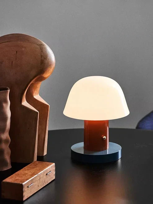 NatureGlow – Verspielte Tischlampe mit Pilzdesign
