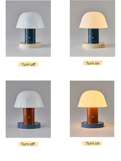 NatureGlow – Verspielte Tischlampe mit Pilzdesign