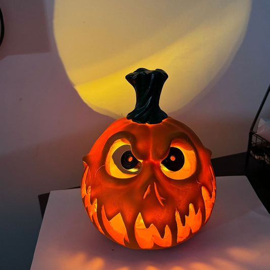 Halloween Skull Pumpkin Head LED Nachttischlampe - Perfektes Geschenk für Kinder und Mädchen