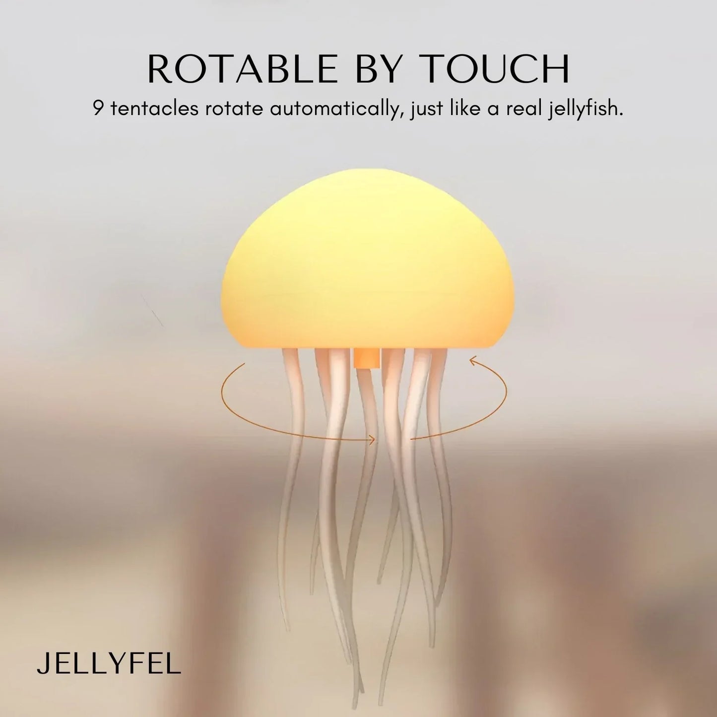 JellyBeat | Farbige und intelligente LED tanzende Medusenlampe