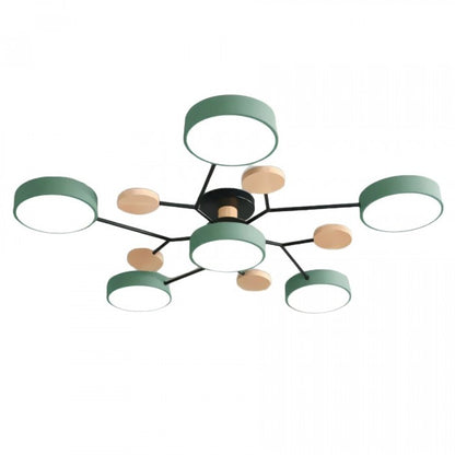 LED-Deckenlampe Nordic Branched Disc - Eleganz und Wärme in Ihrem Innenraum