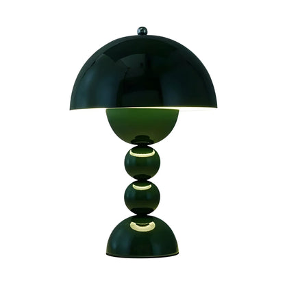 Moderne geometrische Tischlampe - Stilvolles skandinavisches Design mit buntem Fuß