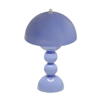 Moderne geometrische Tischlampe - Stilvolles skandinavisches Design mit buntem Fuß