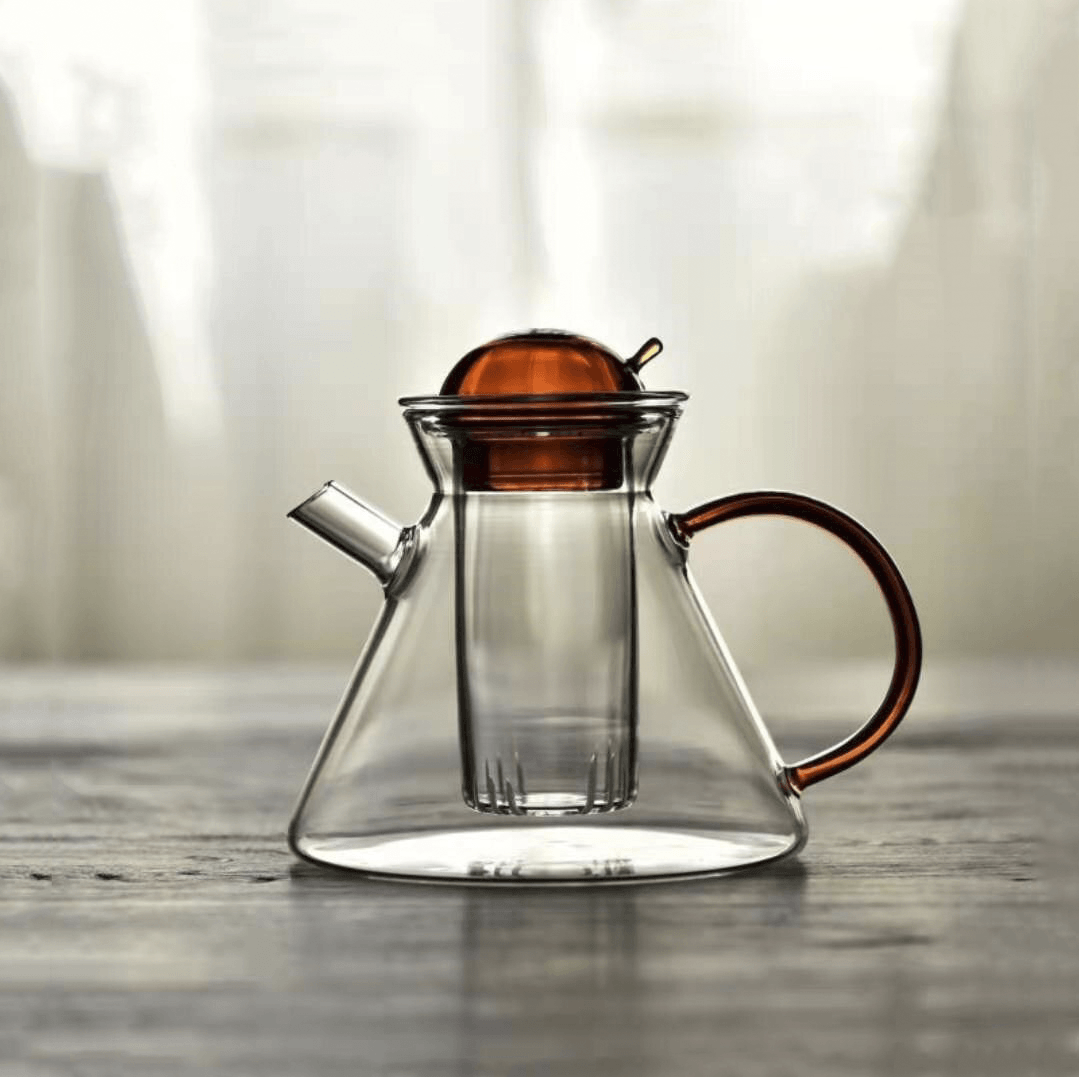 Teekanne und Tasse Nordic Crystal – Minimale Eleganz für Ihre Teepause