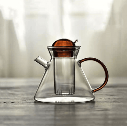 Teekanne und Tasse Nordic Crystal – Minimale Eleganz für Ihre Teepause