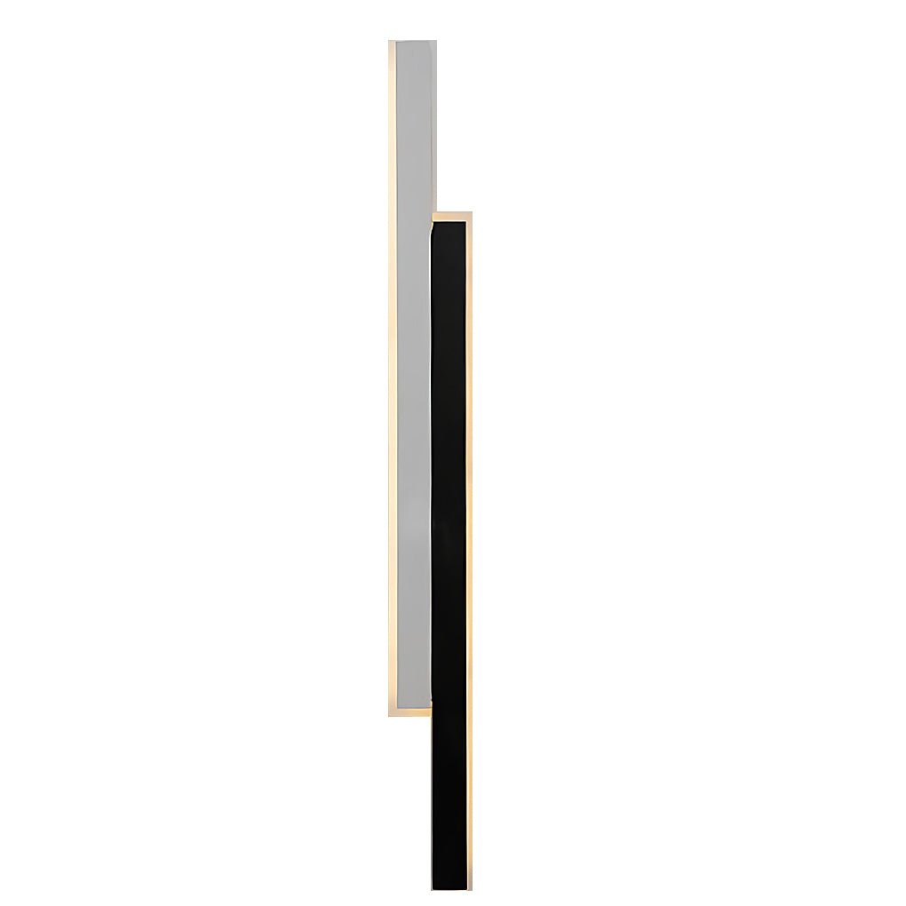 Wandleuchte moderne schwarze acrylstreifenlampe