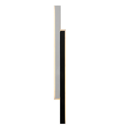 Wandleuchte moderne schwarze acrylstreifenlampe