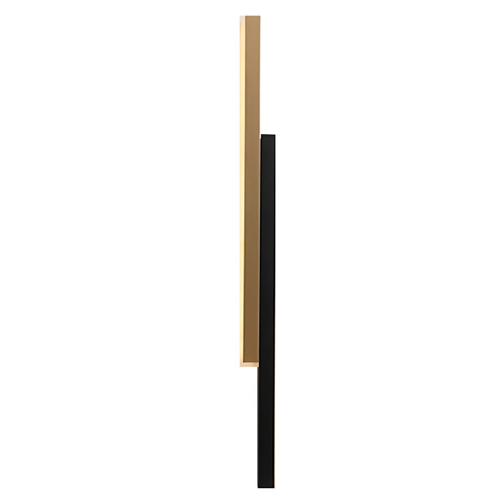 Wandleuchte moderne schwarze acrylstreifenlampe