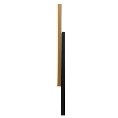 Wandleuchte moderne schwarze acrylstreifenlampe
