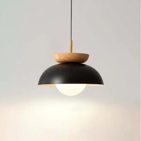 Nordische Holz-Hängelampe Mi-Hart – Moderne und Elegante Lampe