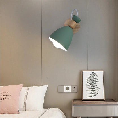 Garduru - Moderne LED Holz Wandleuchte für das Schlafzimmer