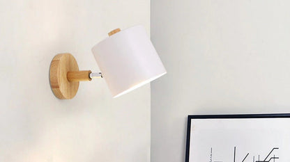 Garduru - Moderne LED Holz Wandleuchte für das Schlafzimmer
