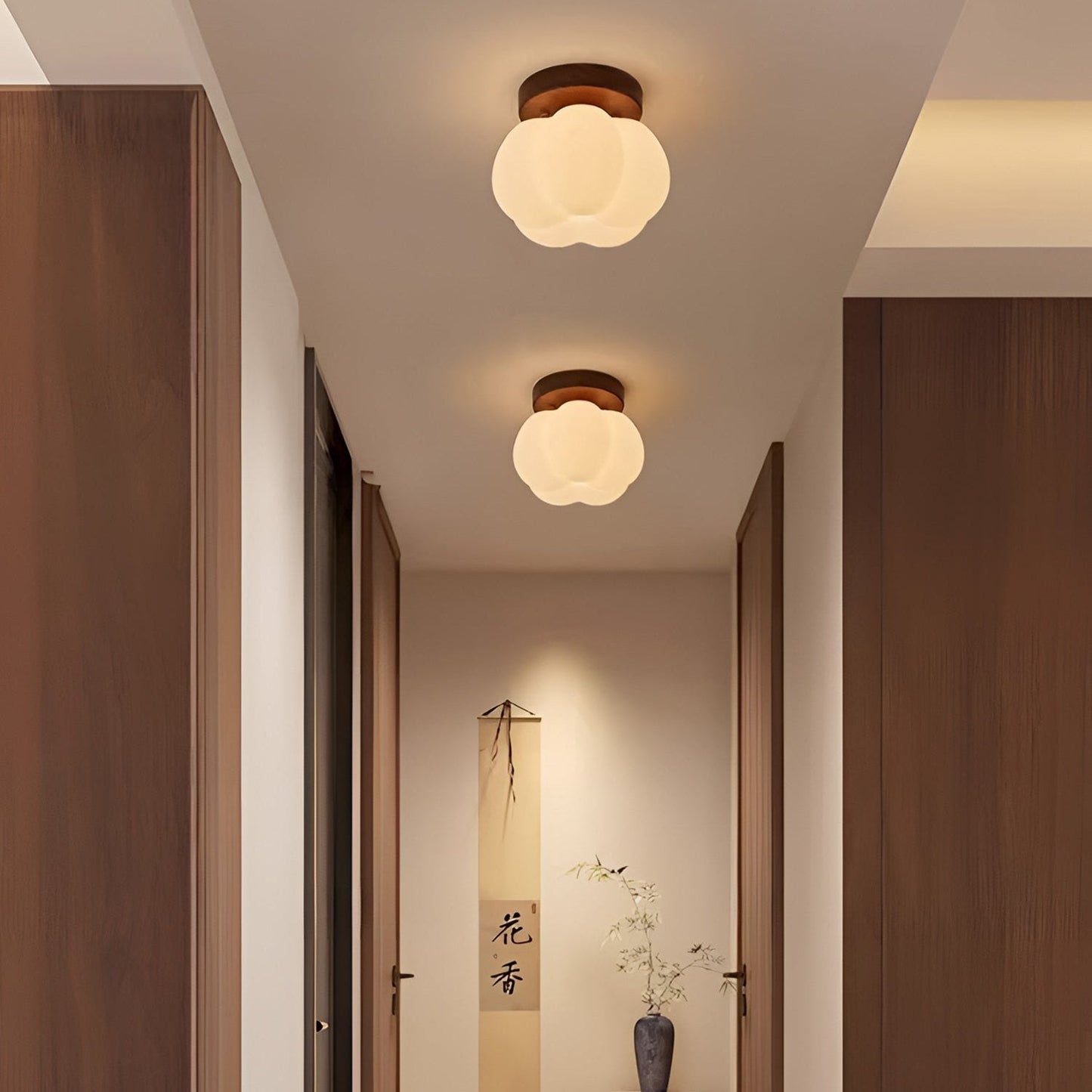 Garduru Flush-Deckenlampe – Verspielt & Warm LED-Beleuchtung für Jeden Raum