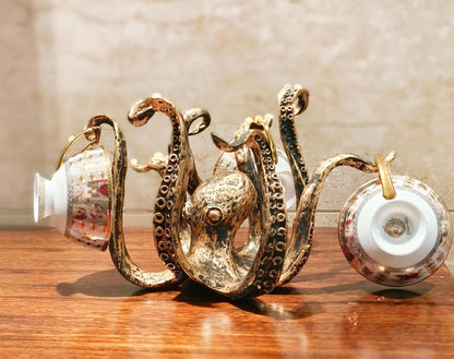 KrakenRust - Tassenhalter Inspiriert von der Gusseisen-Oktopus