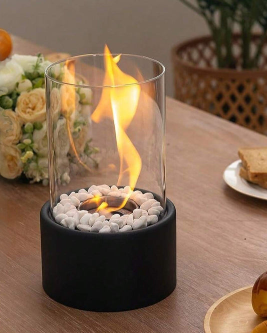 Tischkamin mit Echtflamme – Elegantes Design für stimmungsvolle Beleuchtung