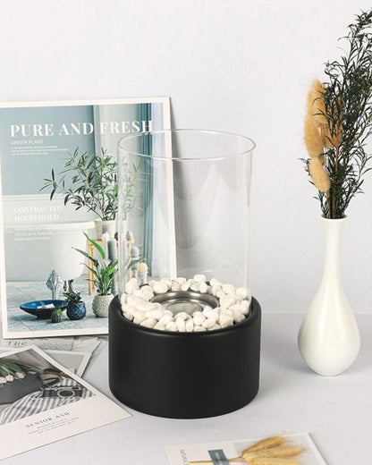 Tischkamin mit Echtflamme – Elegantes Design für stimmungsvolle Beleuchtung