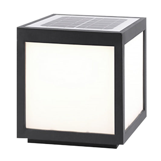 Solar Black Outdoor LED Pfostenlicht